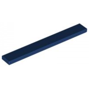 Tegel 1x8 Dark Blue